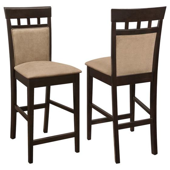 Coaster Gabriel Upholstered-Back Counter Chair