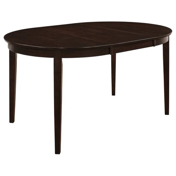 Coaster Gabriel Oval Extension Dining Table