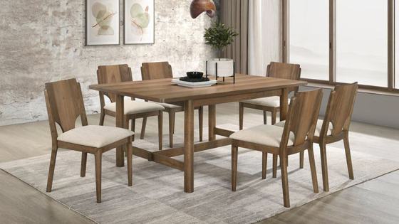 Coaster Crestmore Rectangular Dining Set