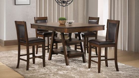 Coaster Dewey Counter Height Dining Set