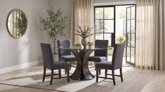 Coaster Naser 48-inch Round Dining Set