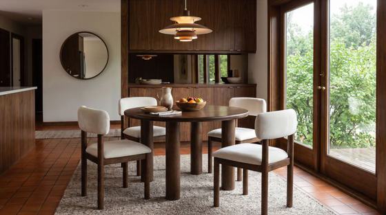 Coaster Faulkner Round Dining Set