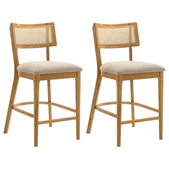Coaster Fabra Cane Back Counter Chair