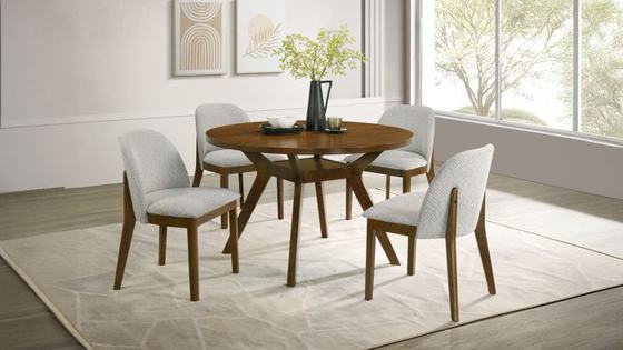 Coaster Mueller 48-inch Round Dining Set