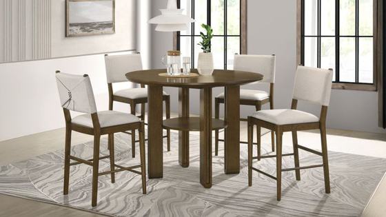 Coaster Ottowa Counter Height Dining Set