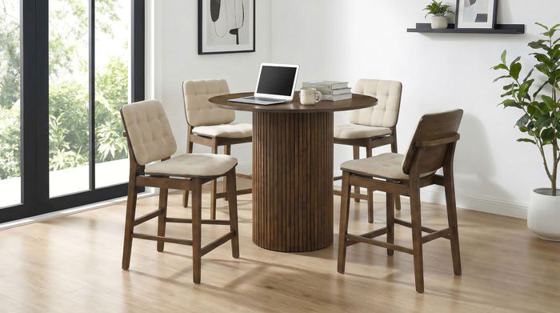 Coaster Hamlyn Counter Height Dining Set