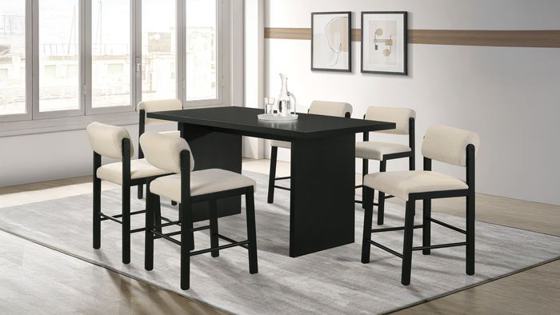 Coaster Decker Counter Height Dining Set