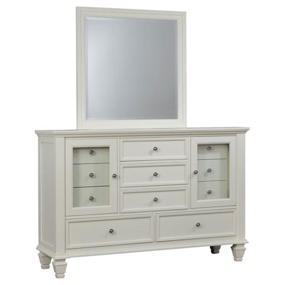 Coaster Sandy Beach Dresser with Mirror