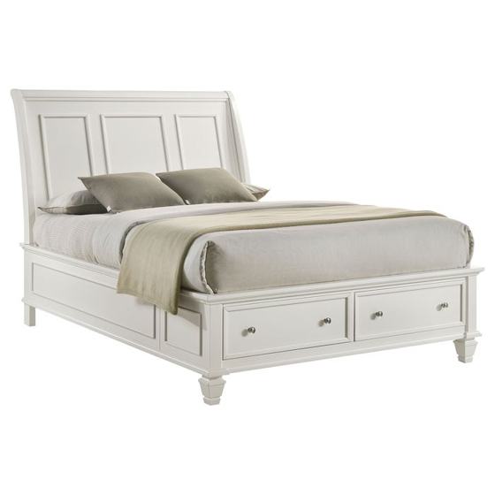 Coaster Sandy Beach Wood Panel Storage Bed