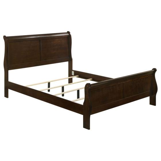 Coaster Louis Philippe Wood Sleigh Bed