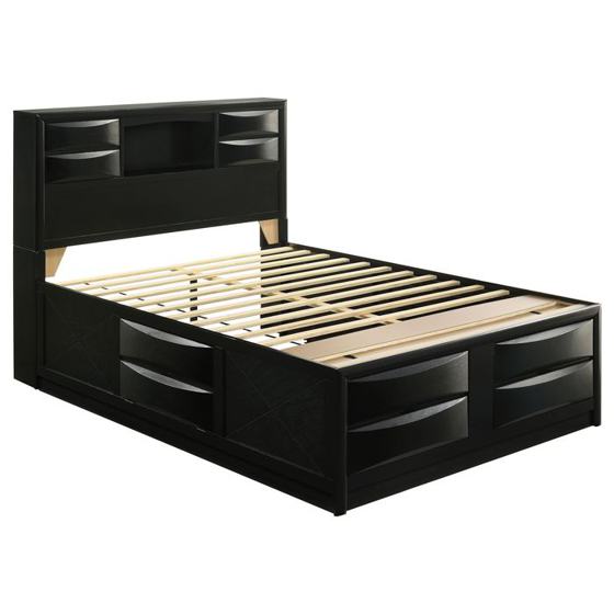 Coaster Briana Wood Bookcase Storage Bed