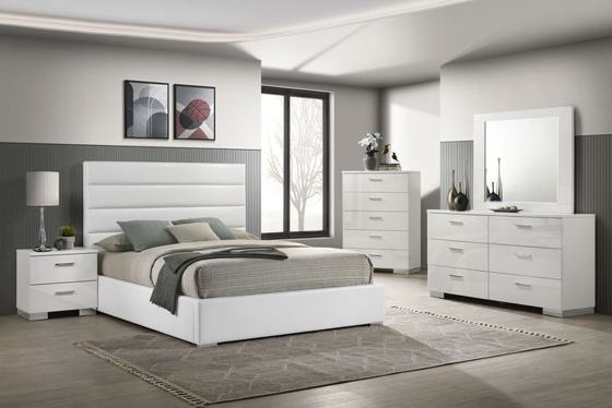 Coaster Felicity Bedroom Set (Upholstered Bed)