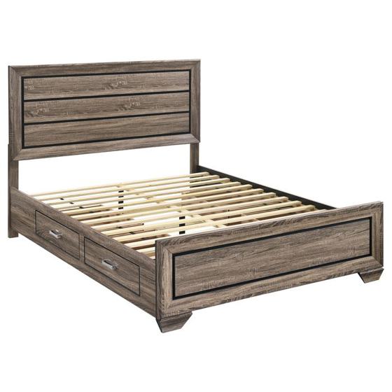 Coaster Kauffman Wood Panel Storage Bed