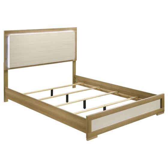 Coaster Hyland Wood LED Panel Bed