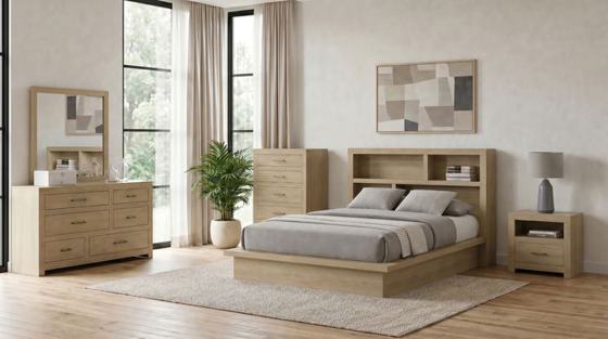 Coaster Hendricks Bedroom Set with Bookcase Bed