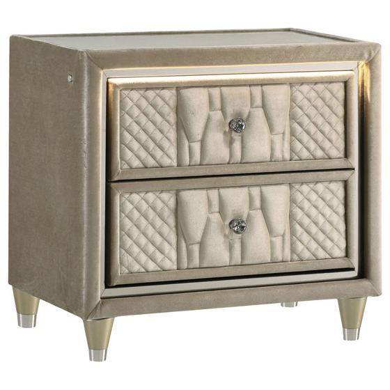 Coaster Lorient LED Nightstand