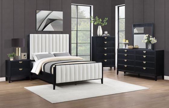 Coaster Brookmead Bedroom Set (Upholstered Bed)
