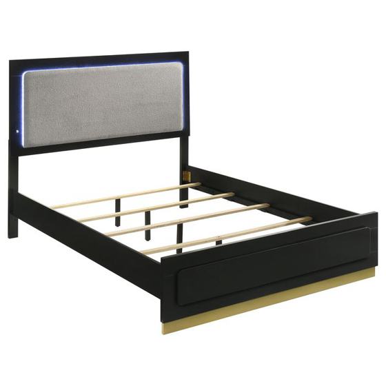Coaster Caraway Wood LED Panel Bed