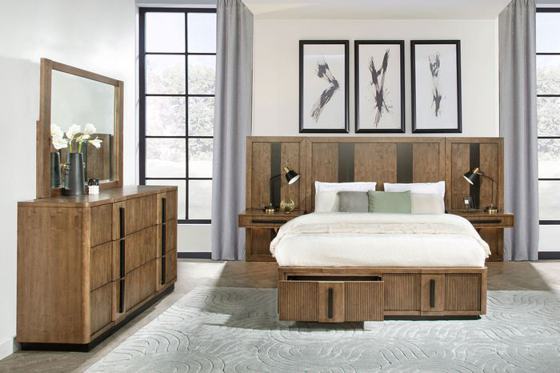 Coaster Terrace Wall Panel Bedroom Set