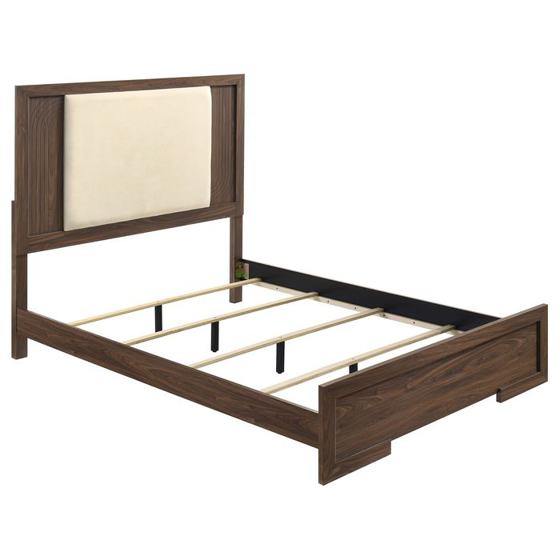 Coaster Etienne Velvet Upholstered Panel Bed