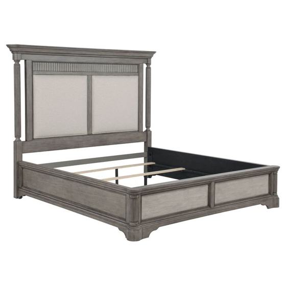 Coaster Cresswell Upholstered Panel Bed