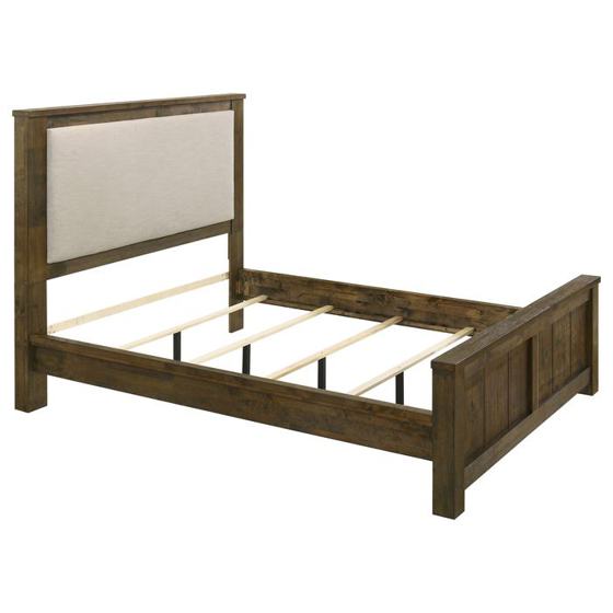 Coaster Doherty Linen Upholstered Panel Bed
