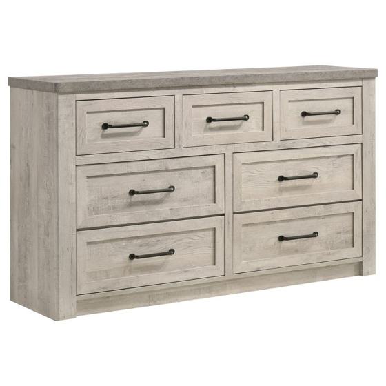 Coaster Nevado Farmhouse 7-Drawer Dresser