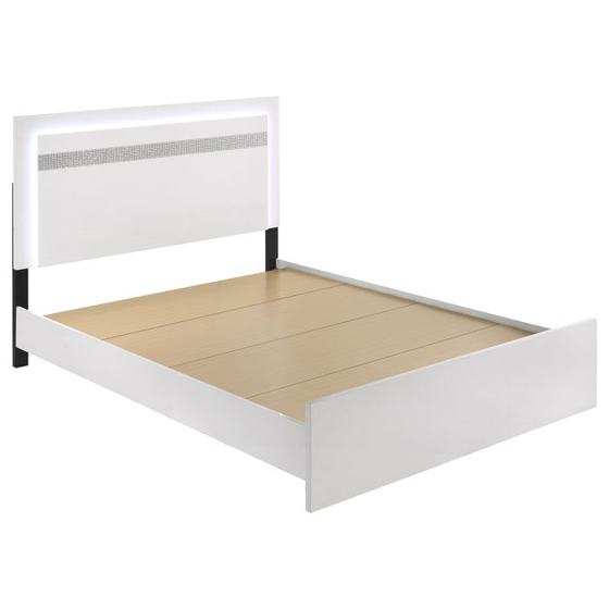 Coaster Viana Touch-Control LED Panel Bed