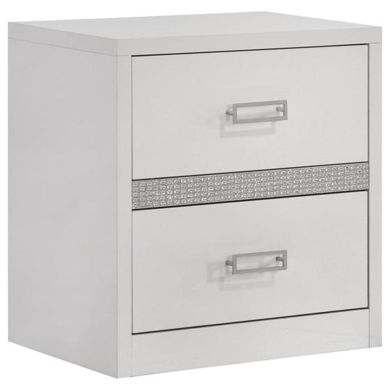 Coaster Viana 2-Drawer Nightstand