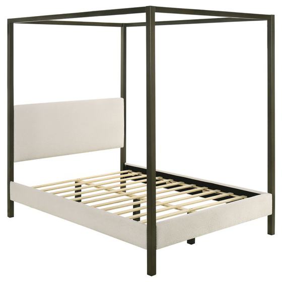 Coaster Monroe Upholstered Canopy Bed