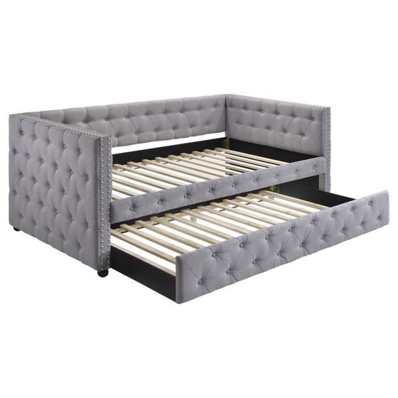 Coaster Mockern Upholstered Daybed with Trundle