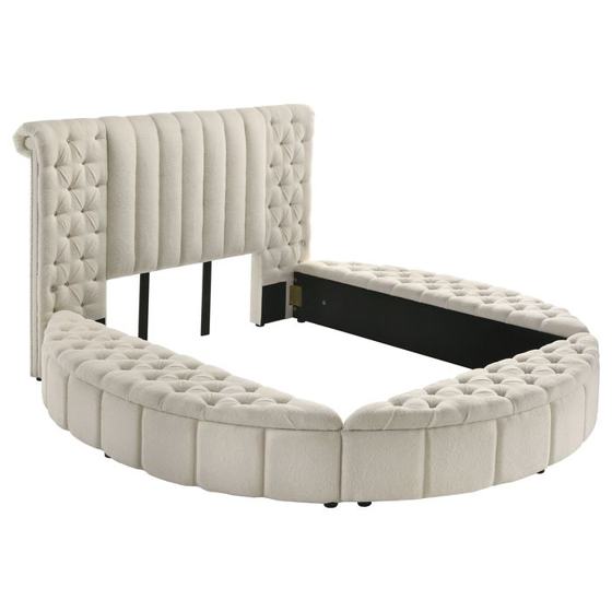Coaster Sonya Upholstered Panel Storage Bed