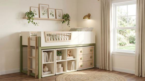 Coaster Evren Twin Loft Bed