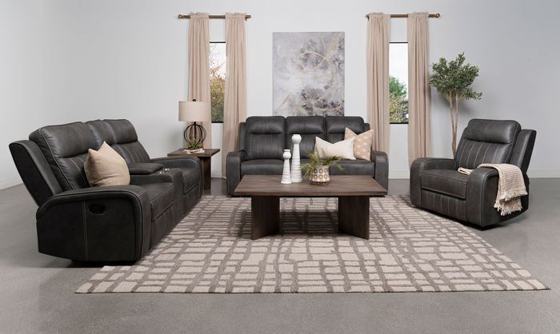Coaster Raelynn Reclining Sofa Set