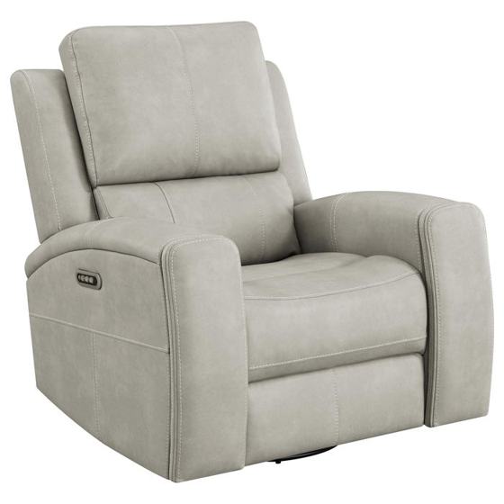 Coaster Brickston Power Swivel Glider Recliner