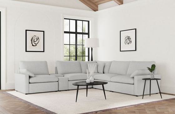 Coaster Collins Modular Power Reclining Sectional Sofa