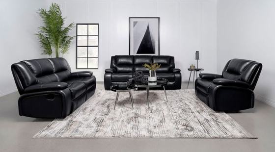 Coaster Camila Reclining Sofa Set