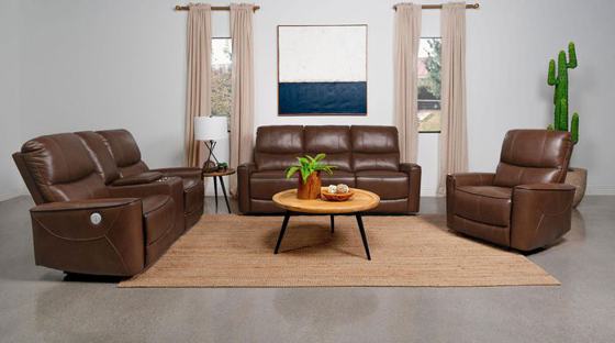 Coaster Greenfield Power Reclining Sofa Set