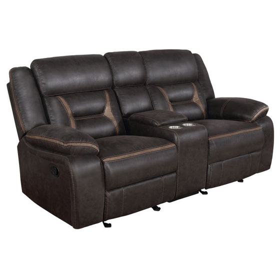 Coaster Greer Glider Reclining Loveseat
