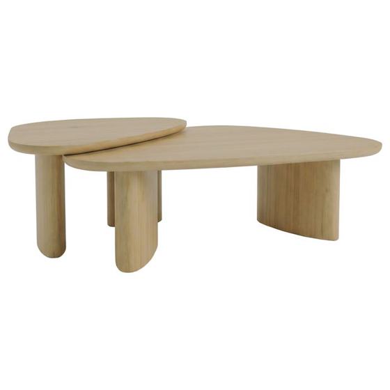 Coaster Lester Triangular Nesting Coffee Table Set