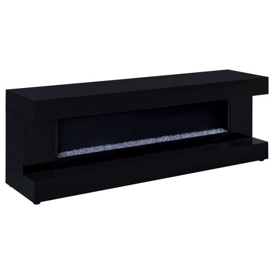 Coaster Mallory TV Stand Fireplace Console