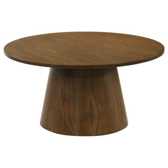 Coaster Franklin Round Pedestal Coffee Table
