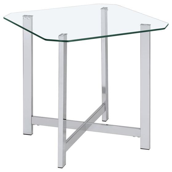 Coaster Cronin Glass Top End Table