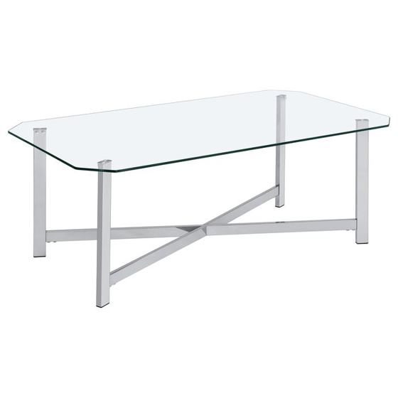 Coaster Cronin Glass Top Coffee Table