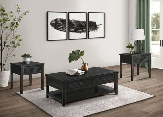 Coaster Concord Coffee Table Set