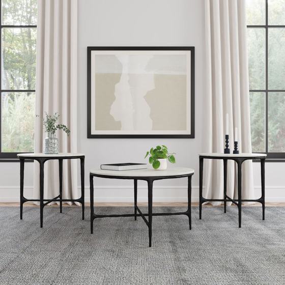 Coaster Hermas Coffee Table Set