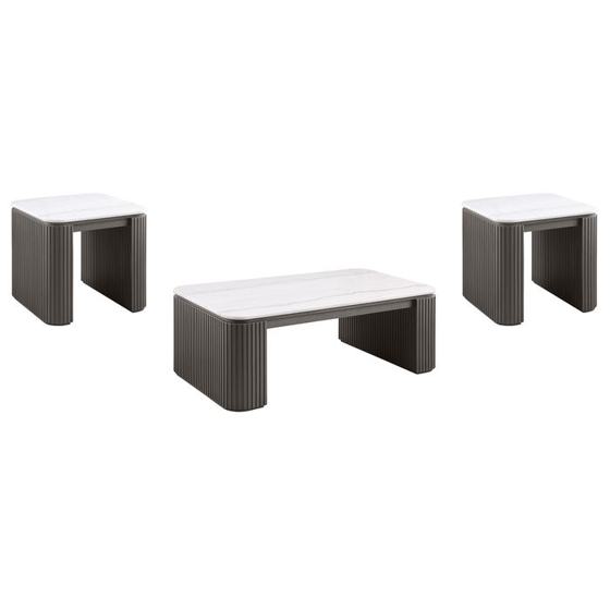 Coaster Lior Rectangular Coffee and End Table Set