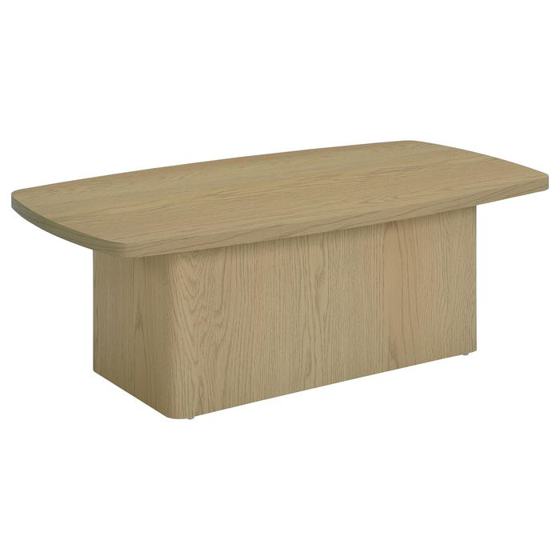 Coaster Fraser Rectangular Pedestal Coffee Table