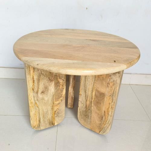 Coaster Dale Sculptural Round End Table