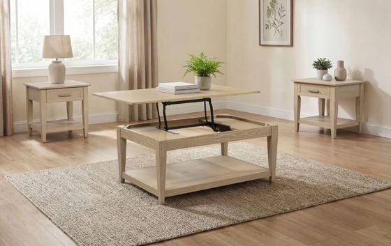 Coaster Lindenton Lift-Top Coffee Table Set